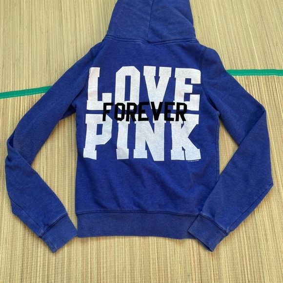 Blue - Pink Hoodie - Picture 2 of 6